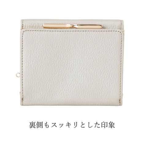 ハナエルがま口三つ折り財布【濱野皮革工藝 HAMANO】 | 【公式