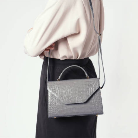 プティ・フォルムクロコ UNO【濱野皮革工藝 HAMANO