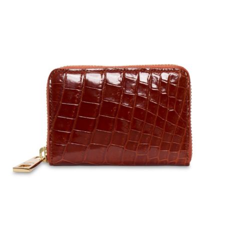 クロコダイルウォレットミニウォレット 財布【濱野皮革工藝