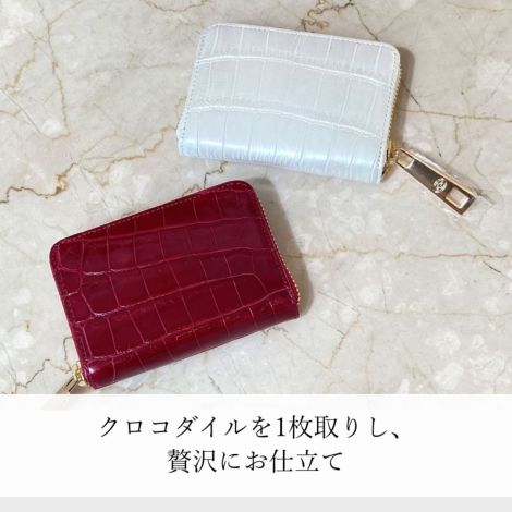フルクロコダイル　ミニウォレット 楽天市場】CPウォレット クロコダイルミニ財布/ミニウォレット