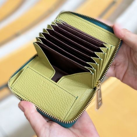 【家族6人分断捨離41】美品／ハマノ HAMANO／ワニ革二つ折り財布／1279 クロコダイルウォレットミニウォレット 財布【濱野皮革工藝