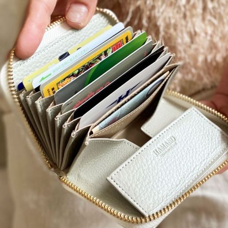 クロコダイルウォレットミニウォレット 財布【濱野皮革工藝