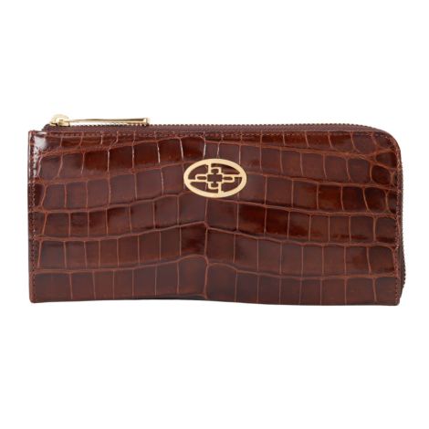 satoh mitsuo クロコダイル ハーフウォレット satoh mitsuo クロコダイル ハーフウォレット